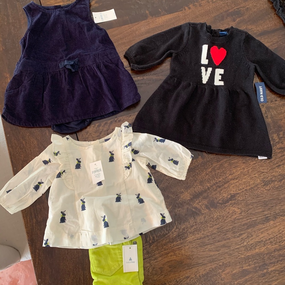 Baby girl package 0-3, 3-6 month